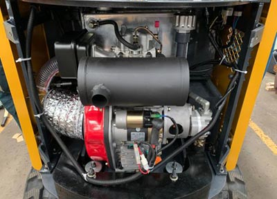 REX210W WHEEL EXCAVATOR