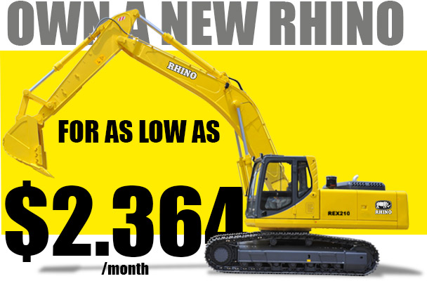 Financial - Rhino Equipment Full line of construction Equipment