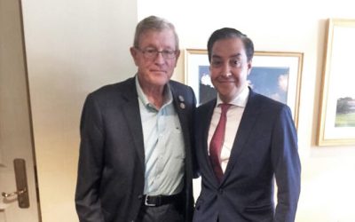 Congressman - Paul Cook, Chairman of the House Foreign Affairs Subcommittee on the Western Hemisphere and Javier Cárdenas - President and CEO of Rhino Equipment